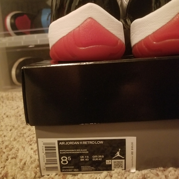 Air Jordan 11 Retro Low Concord Bred Sz 8.5